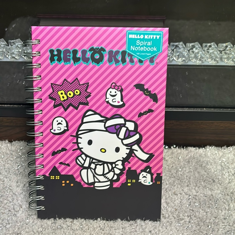 Hello Kitty spiral notebook!